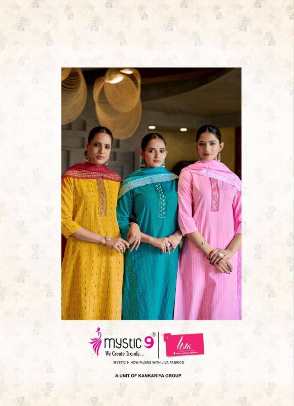 Mystic9 liza vol 4 Kurti manufacturers in India